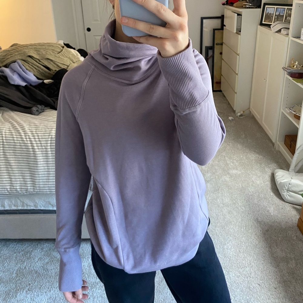 Purple pullover